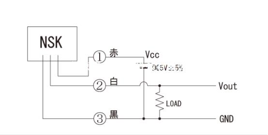 鷺宮NSK型壓力傳感器接線圖